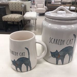 Rae Dunn 🎃👻Halloween container and mug 🎃👻